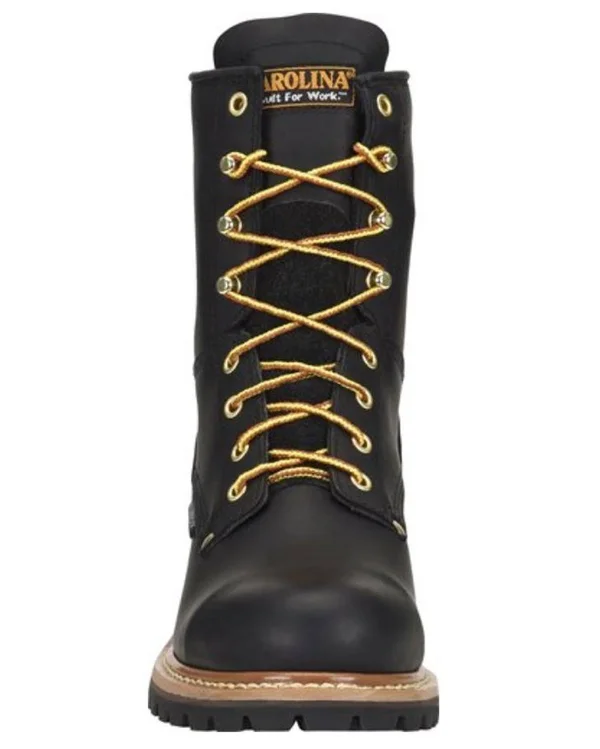 Carolina Men's 8x22 Waterproof Logger - 14-D Black