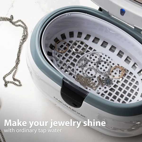 Magnasonic Professional Ultrasonic Polishing Jewelry Cleaner Machine for Cleaning Eyeglasses - Watches, Rings