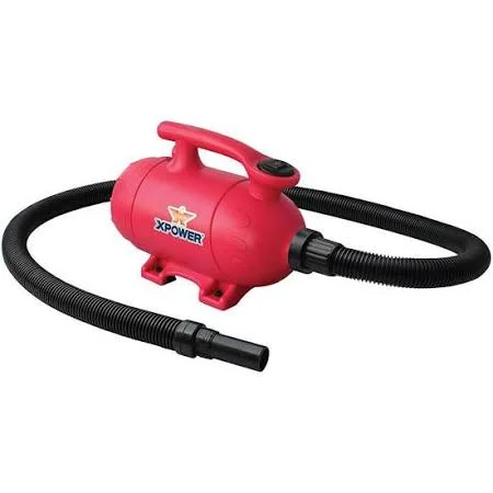 Xpower Manufacturing B-2 Pet Dryer and Vacuum, Blue