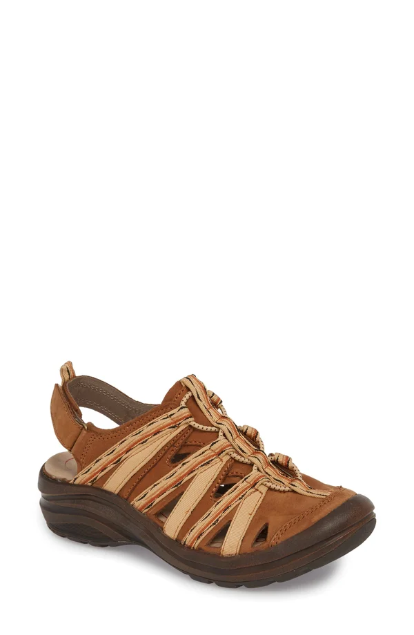 Women's Bionica Malabar Fisherman Sandal, Size: 8, Brown