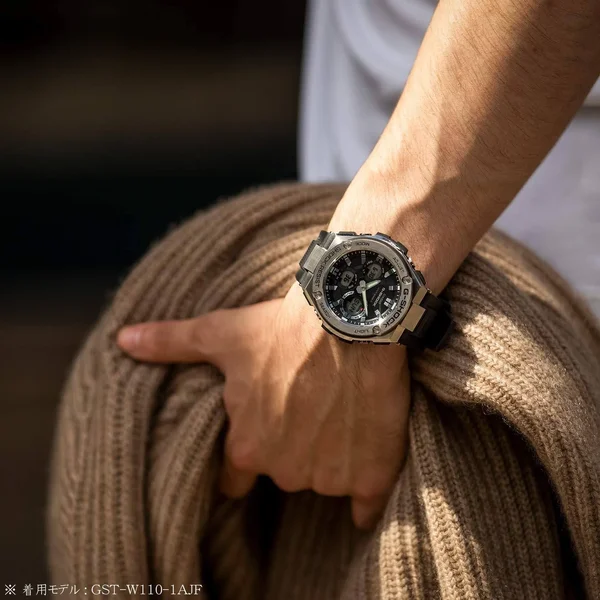 Casio Watch G-Shock GST-W110D-2AJF Silver
