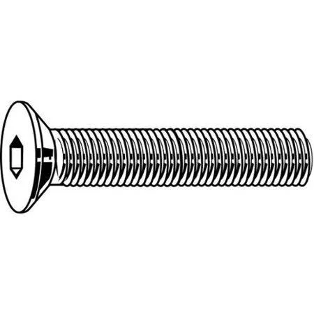 Fabory U07566.006.0050 Shcs - flat, alloy Steel, #0-80X1/2