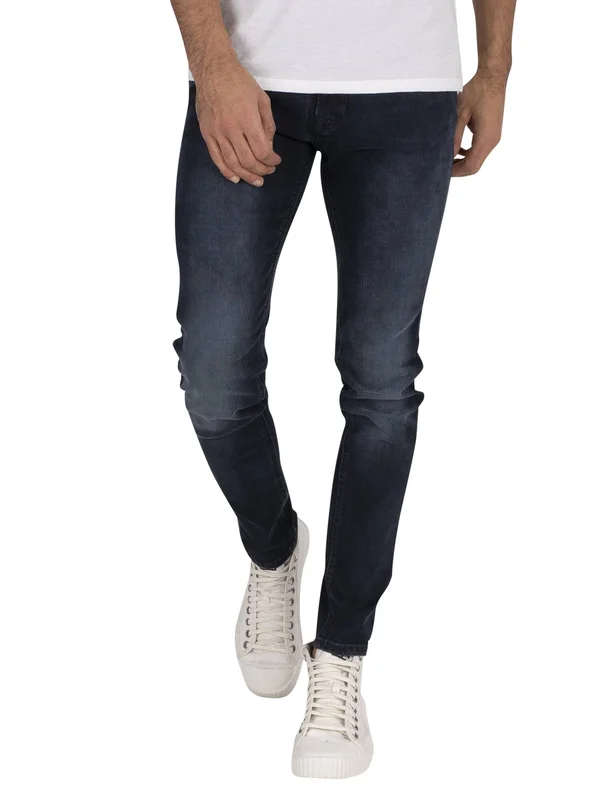 Jack & Jones Liam Original Skinny Fit Jeans - Blue