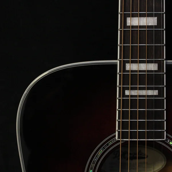 D&Angelico Premier Lexington - Trans Black Cherry Burst Guitar