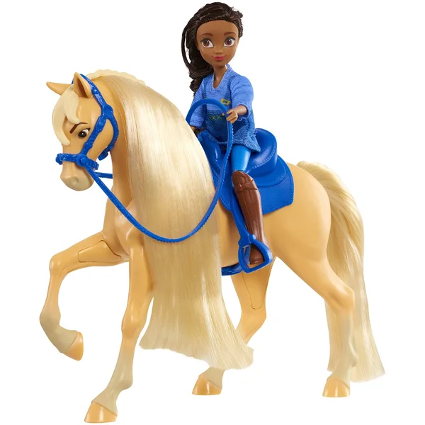 Dreamworks Spirit Riding Free Collector Doll & Horse Pru & Chica Linda