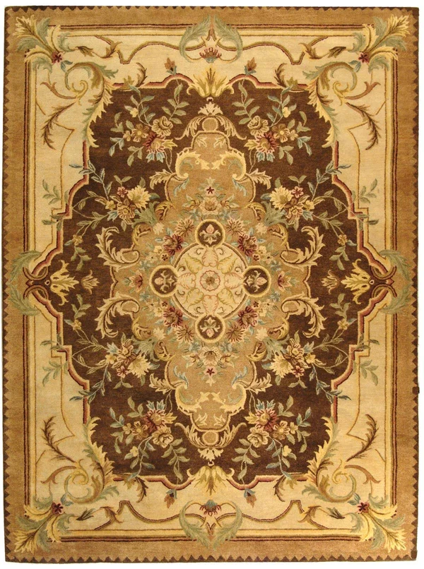 Safavieh Empire EM823B 8&3x22 x 11&0x22 Brown - Beige Area Rug