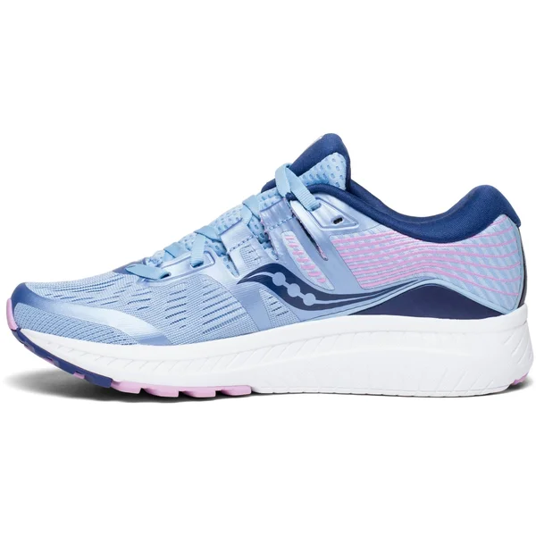 Women's Saucony Ride ISO - 12, Blue/Navy/Purple