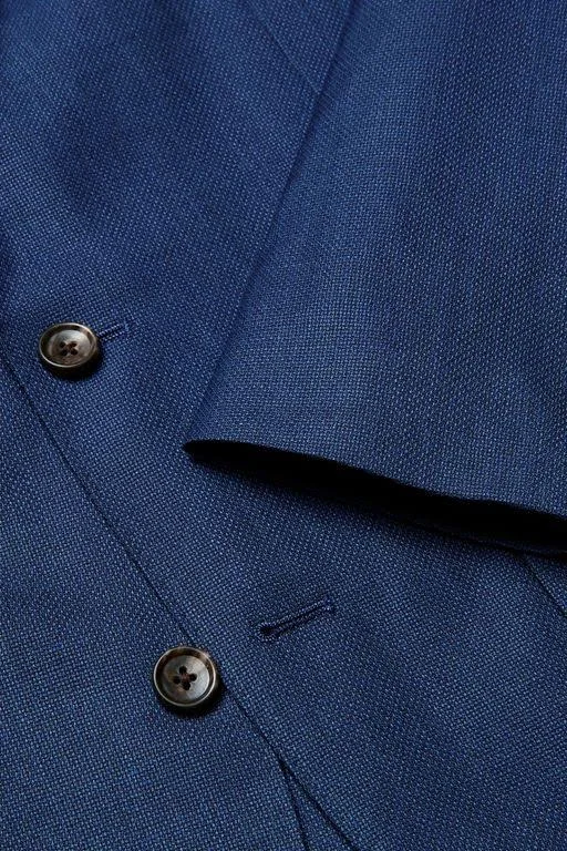 Bonobos Unconstructed Italian Wool Blazer Extended Sizes - Blue