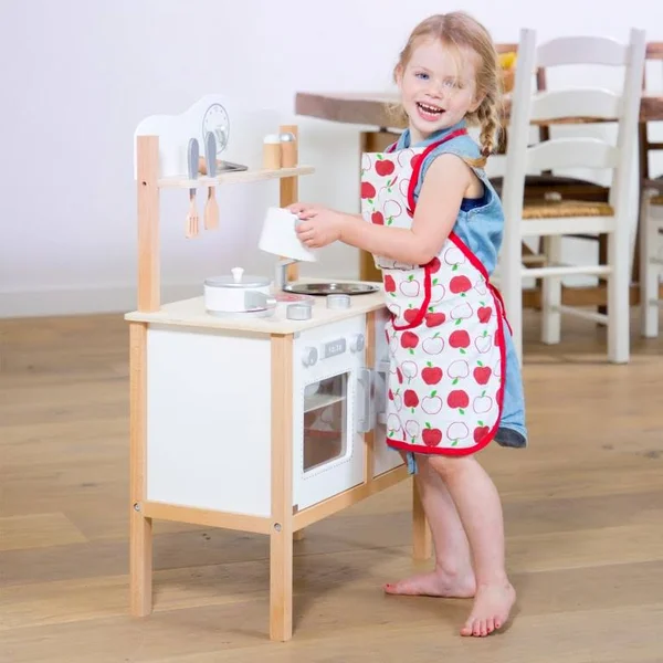 New Classic Toys 11050 Kitchenette Modern Playset - White