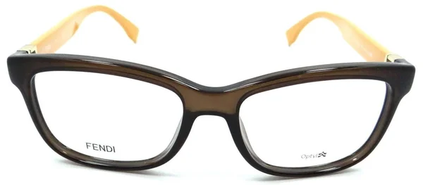 Fendi Eyeglasses 0009 07QQ Transparent Brown 53-17-135