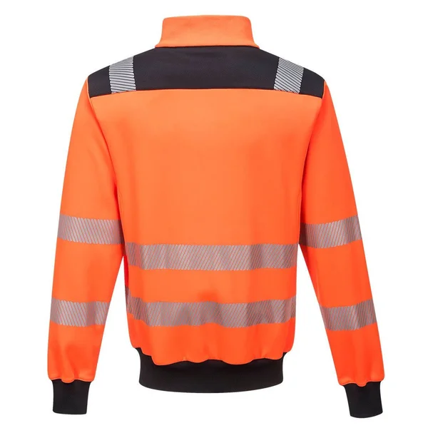 Portwest PW3 Hi-Vis Sweatshirt PW370 - Orange/Black, L