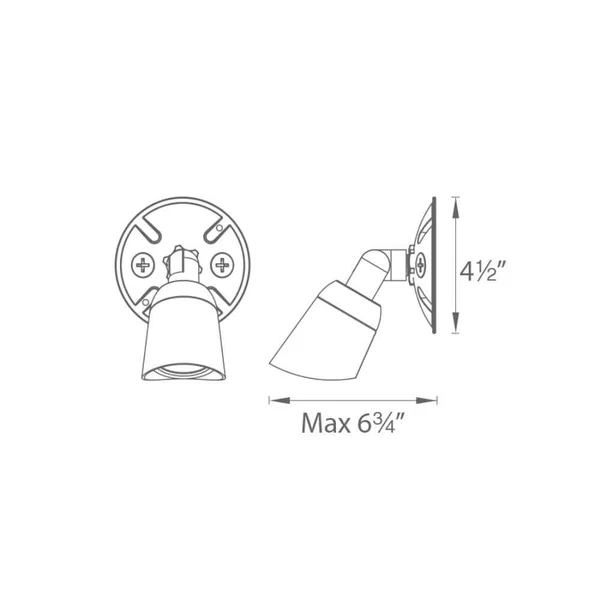 WAC Lighting White Endurance Flood/ Flood Pro - WP-LED415-30-AWT