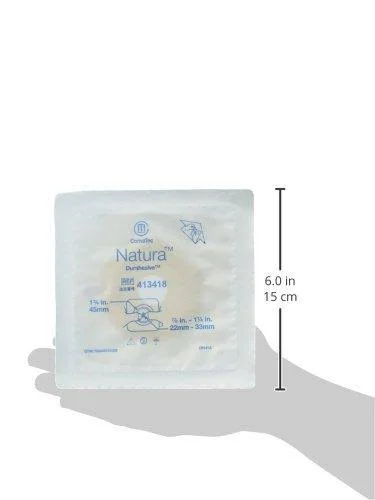 Convatec 413418 Sur-Fit Natura Moldable Durahesive Skin Barrier-10/Box