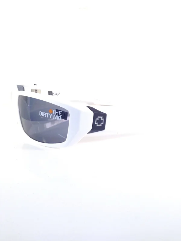 Spy Dirty Mo Sunglasses - Black, Happy Bronze Polar, Black Mirror