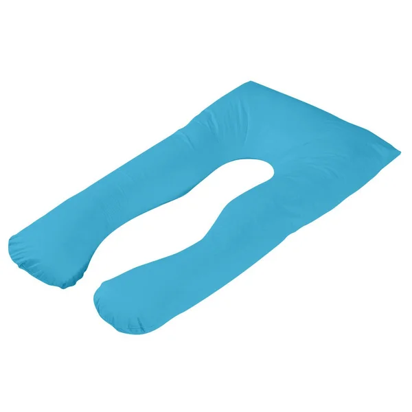 Maternity Pregnancy Nursing Sleeping Body Pillow, Teal
