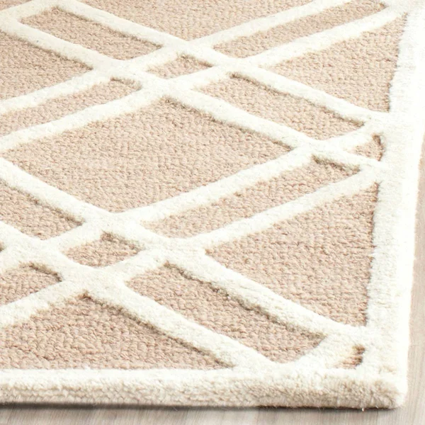 Safavieh Cambridge CAM142J Beige, Ivory Rug, 8&x 8& Square