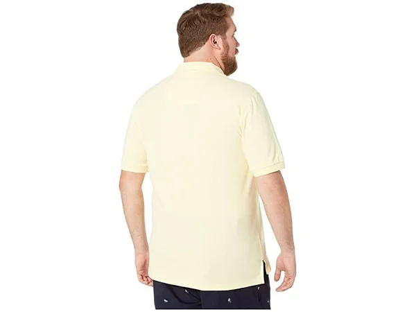 Nautica Big & Tall Short Sleeve Solid Deck Shirt Men's : 1x