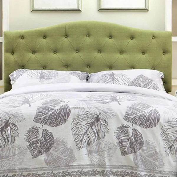 Contemporary Full Queen Headboard Green
