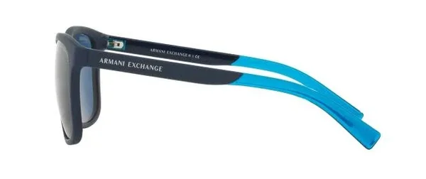 Armani Exchange AX4049SF Sunglasses - Matte Blue (818380)