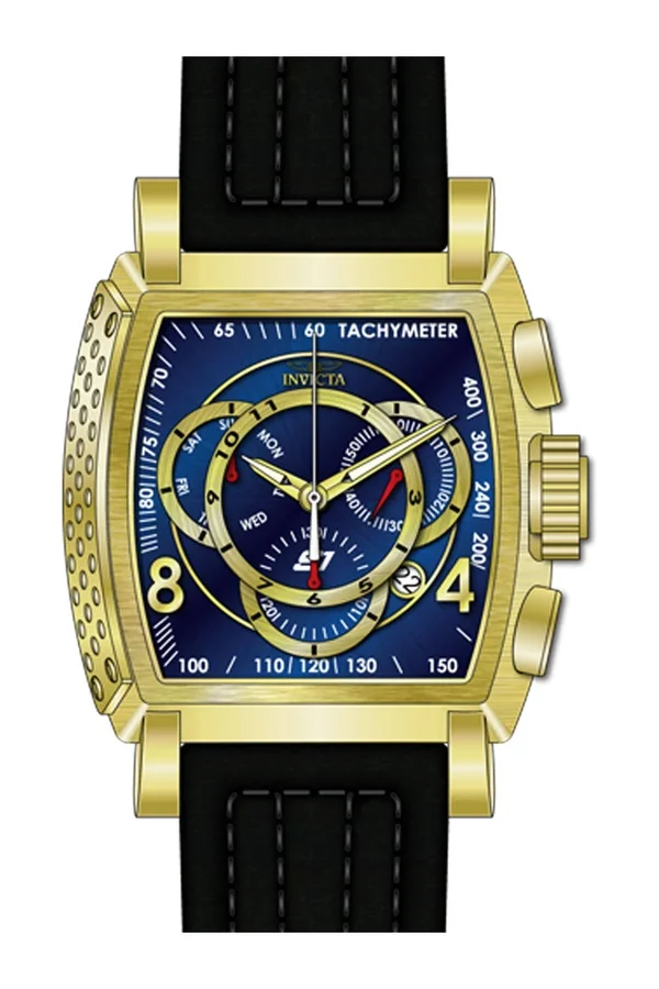Invicta Men's 27951 S1 Rally Quartz Multifunction Blue - Gold Dial Watch