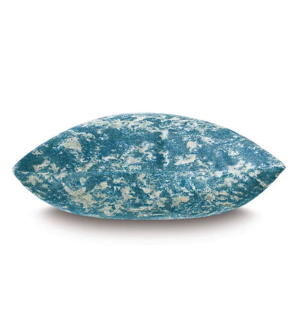 Studio 773 - Byzantine Velvet Decorative Pillow in Lagoon, 22X22