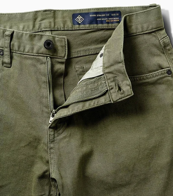 Hwy 128 Straight Fit Broken Twill Jeans Navy, 30