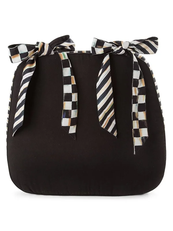 MacKenzie-Childs Courtly Check Chair Cushion