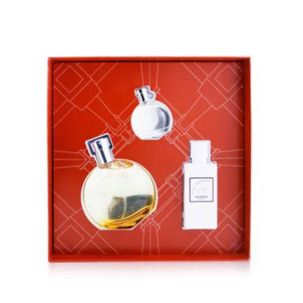 Eau des Merveilles Coffret: Eau DeToilette Spray 50ml + Eau De Toilette 7.5ml + Body Lotion 40ml - 3pcs