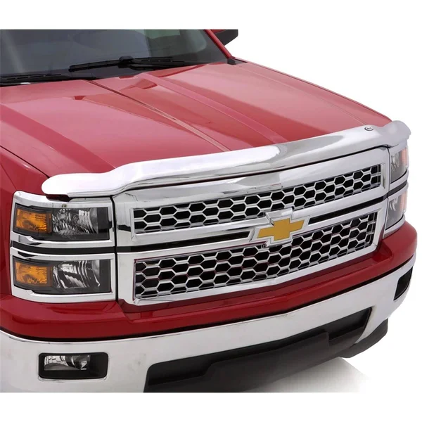 Auto Ventshade 680959 Chrome Hood Shield, GMC Sierra 1500