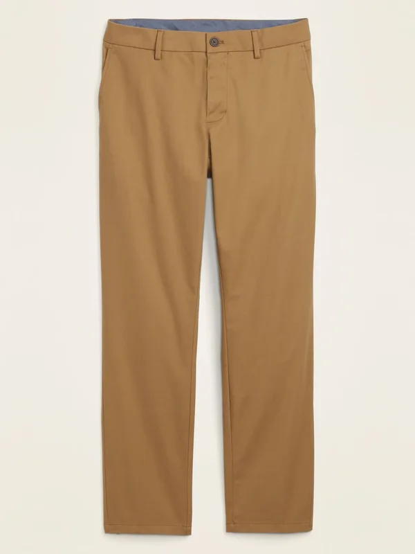 Old Navy Men's Athletic Ultimate Built-in Flex Chino Pants - Doe A Deer - Size 31W