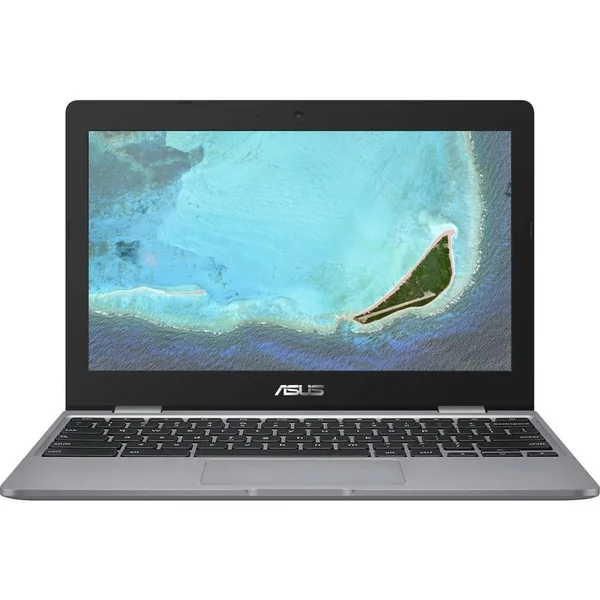 ASUS 12 C223NA-DH02 11.6″ Chromebook - Celeron N3350 1.1 GHz - 4 GB RAM - 32 GB SSD - Gray