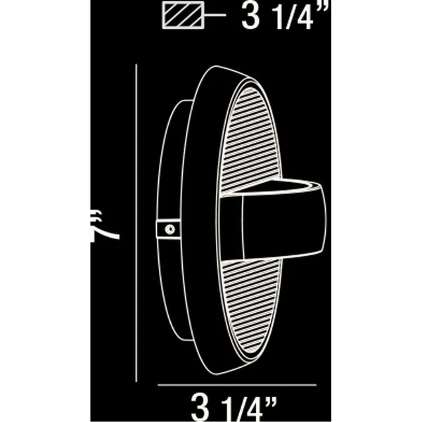 Eurofase 28274-018 Bay LED Outdoor Wall Mount, Marine Grey