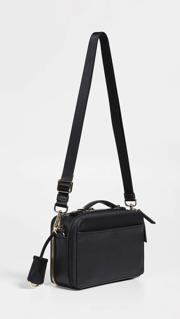 Tumi - Voyageur - Leather Aberdeen Crossbody - Black
