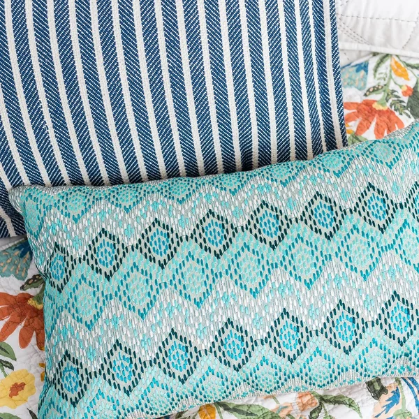 Carol & Frank Darla Pillow - Lagoon