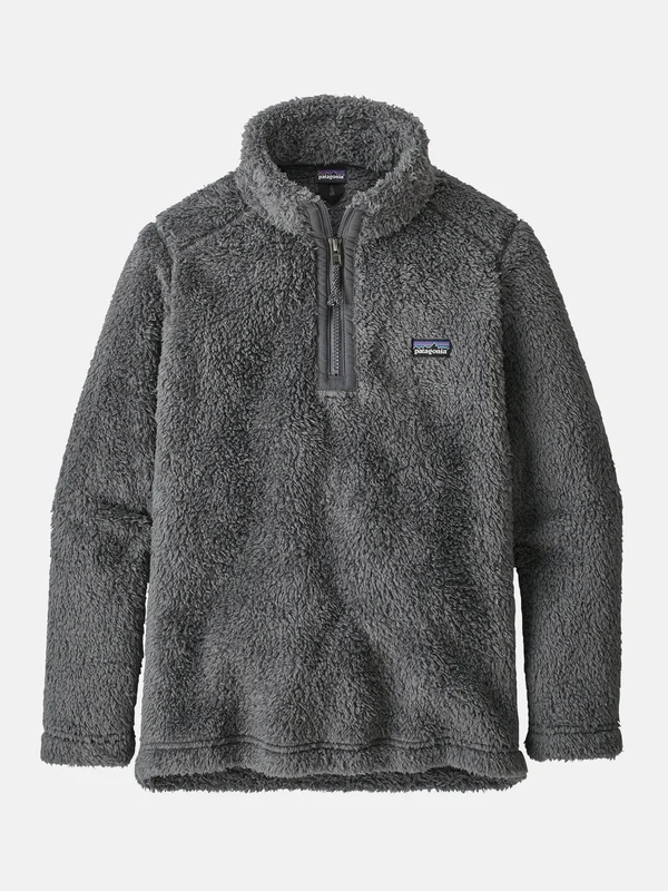 Patagonia Boys Los Gatos 1/4 Zip Forge Grey, XL