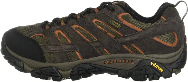 Merrell Men's Moab 2 Waterproof Hiking Shoe, 7, Espresso