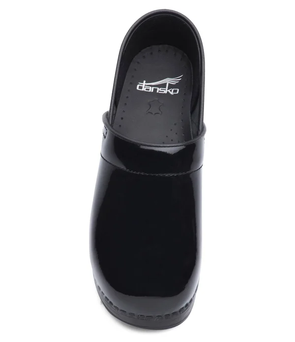 Dansko Women's Professional Wide Black Patent 40