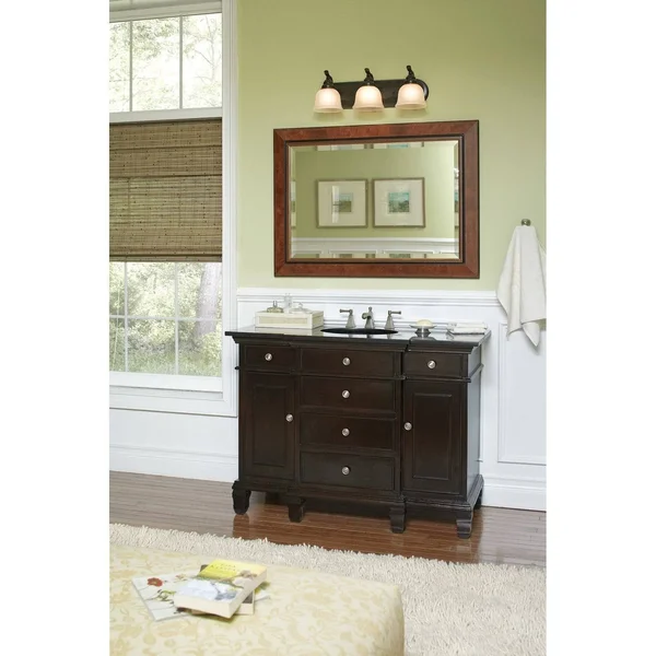 Sea Gull Lighting Wheaton Four Light Bath Fixture Brushed Nickel