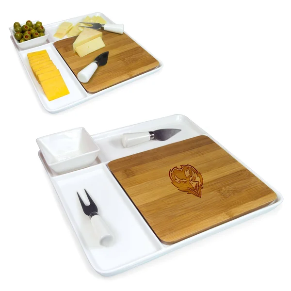 New England Patriots Peninsula Cutting Board Serving Tray
