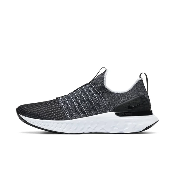 Nike Women's React Phantom Run Flyknit 2 Running Shoes - Black
