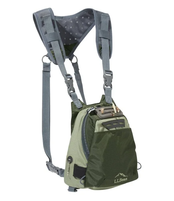 Rapid River Micro Chest Backpack Green, L.L.Bean