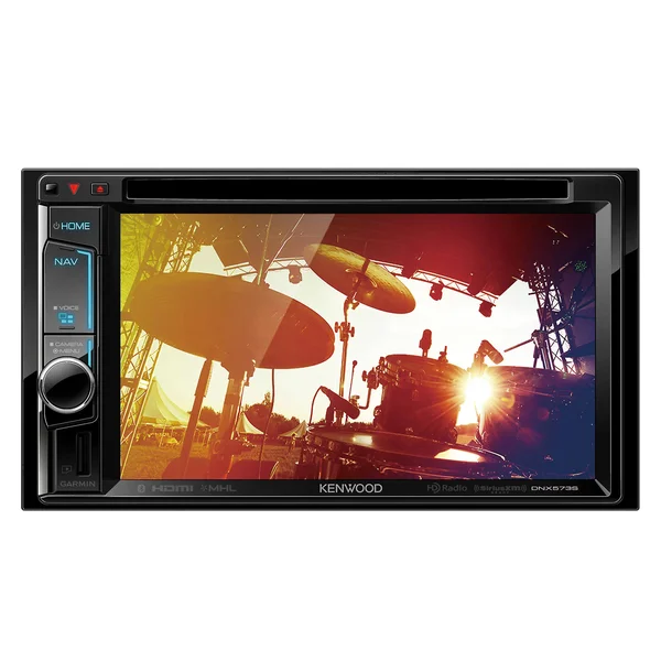 Kenwood DNX573S In-dash GPS - 6.2x22 Touch Display