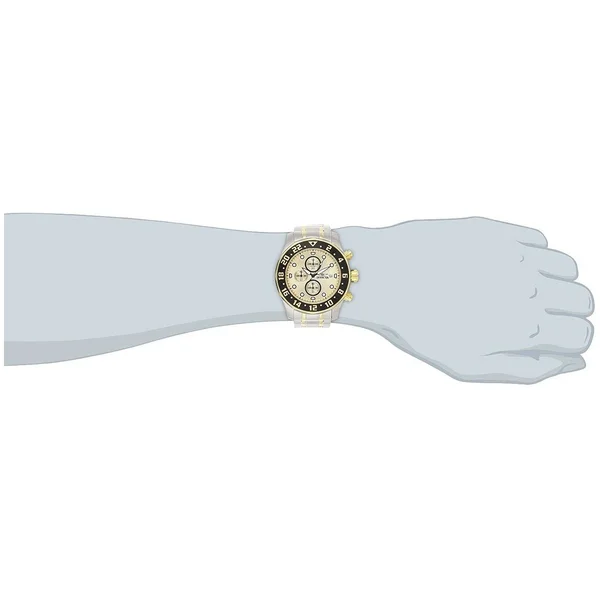 Invicta 15940 Men's Specialty Quartz Chronograph Gold Dial Two Tone Steel Watch