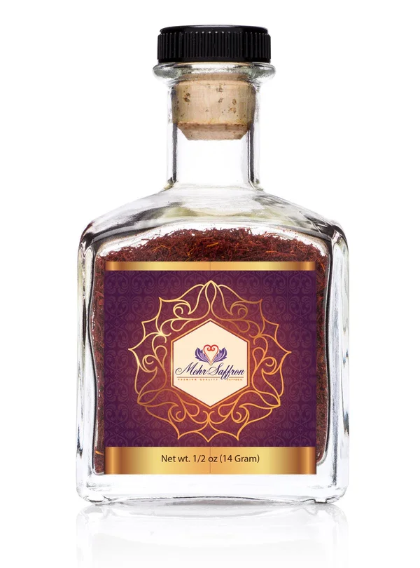 mehr Saffron - Premium All Red Saffron, 1/2 oz (14 Gram)