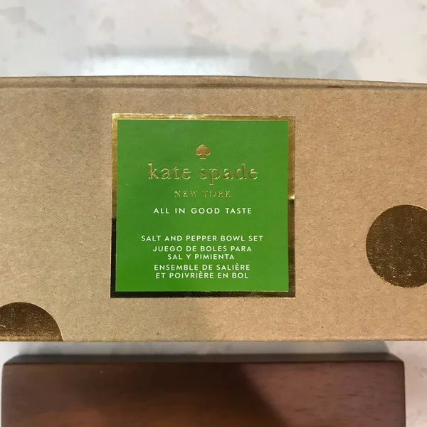 Kate Spade New York Deco Dot Salt and Pepper Pot