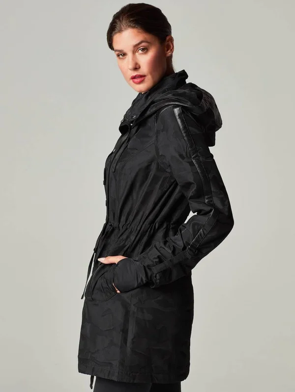 Blanc Noir Camo Anorak Jacket