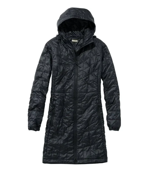 Women's Primaloft Packaway Coat Black Large - L.L.Bean