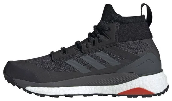 Adidas Terrex Free Hiker - Men's Black/Grey Six/Active Orange, 12.5