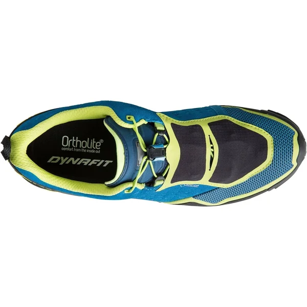 Dynafit Men's Speed Mtn GTX Shoe - 12 - Mykonos Blue, Lime Punch