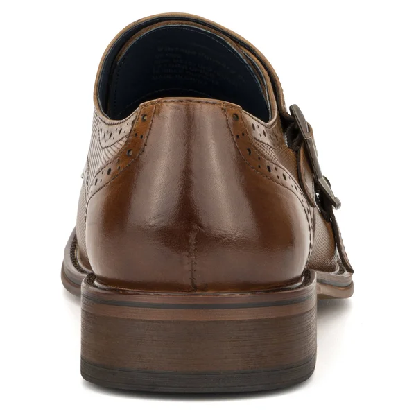 Vintage Foundry Co Men's Zobra Monk Strap Dress - Tan